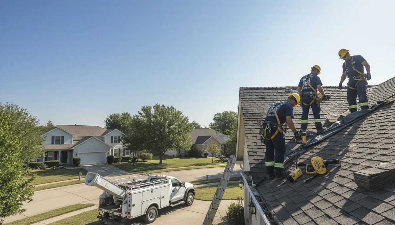 Roof Flashing Repair in Locust Grove, GA